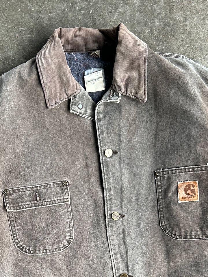 Vintage Brown Button Jacket